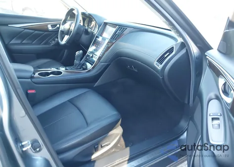 2018 Infiniti Q50 3.0T Luxe z USA, uszkodzony, nr VIN JN1EV7AP5JM357022